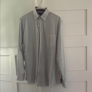 Tommy Hilfiger Casual Black and White Button Down Shirt